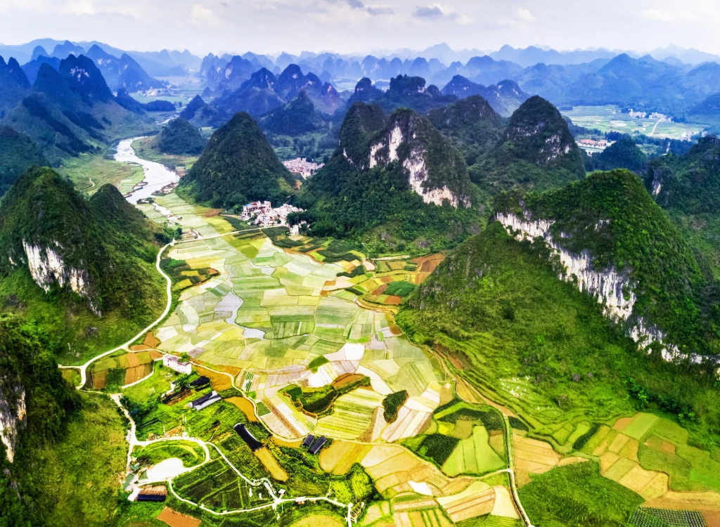 Chongzuo Waterfalls and Border Karst