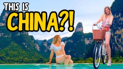 Hidden Mountains In CHINA You've Never Heard Of | Biking In GUANGXI